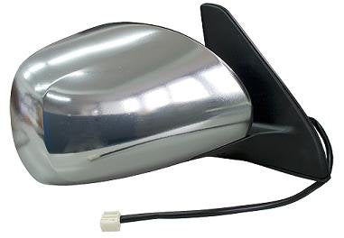CG94 RETROVISORE Elettrico Ribaltabile Destro [Lato Passegero] per Auto: Land Cruiser FJ 120 - Calotta CROMATA