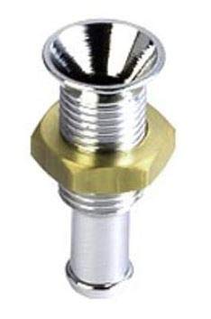 SCARICO Ottone Cromato 10,5 MM