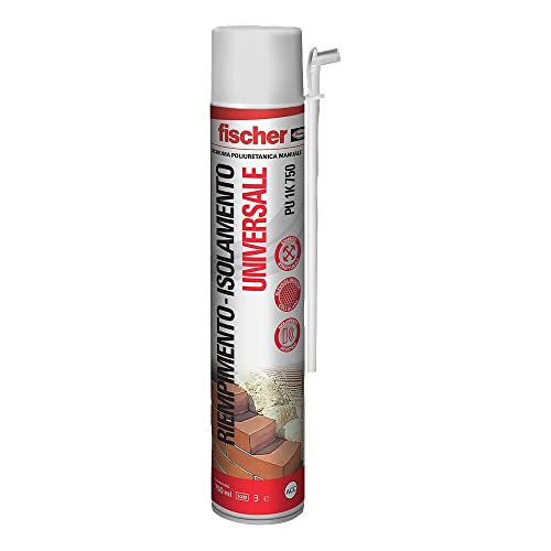Fischer Schiuma Poliuretanica PU 1K 750 M, Universale, Multiuso