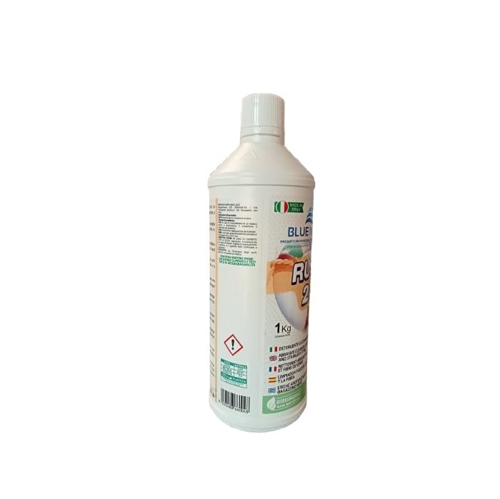 BLUE MARINE Detergente lucidante abrasivo Rust 2.0 Inox, gelcoat, Alluminio, Ottone, Rame e Bronzo. Flacone 1 kg