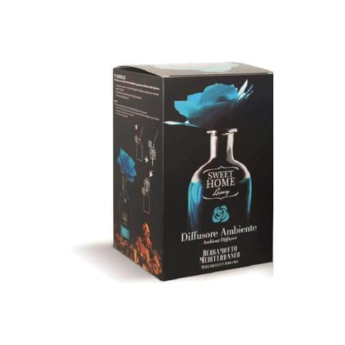 Sweet Home Luxury Profumatore Ambiente Con Fiore Bergamotto Mediterraneo 250ml