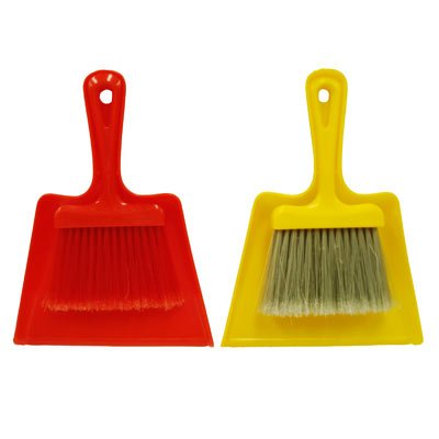 Tagliani Paletta Alzapolvere con Scopino in PVC.