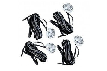 Bottari 60340 Led Sottoscocca First Luci, Bianco, Confezioni da 4