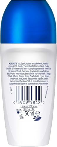 Dove, Deodorante Roll On Advanced Care Original, Deodorante Antitraspirante, Formula Delicata Con Tripla Azione Idratante, Protezione Fino a 48 Ore, Deodorante Uomo e Donna, 50 ml