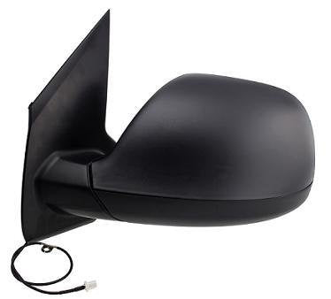 CG94 RETROVISORE ELETT. TERM. C/ANTENNA RADIO AM/FM Sinistra [Lato Guida] Per Auto: TRANSPORTER T6 - CALOTTA NERA - 5 PIN - VETRO ASF.