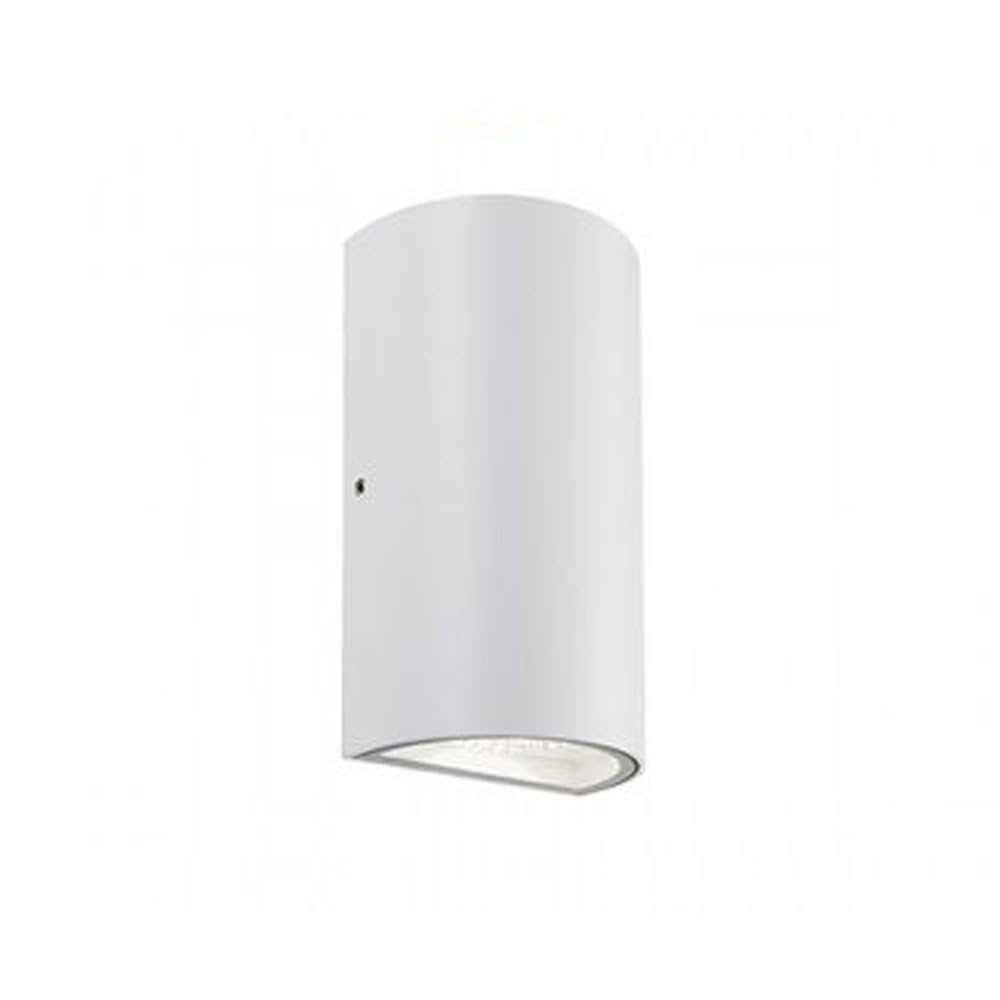 Applique da Esterno a LED 2 a Mezzotubo Sovil Trump Bianco