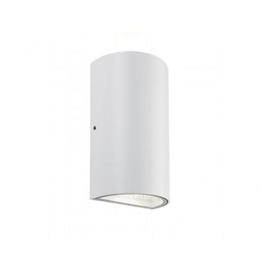 Applique da Esterno a LED 2 a Mezzotubo Sovil Trump Bianco