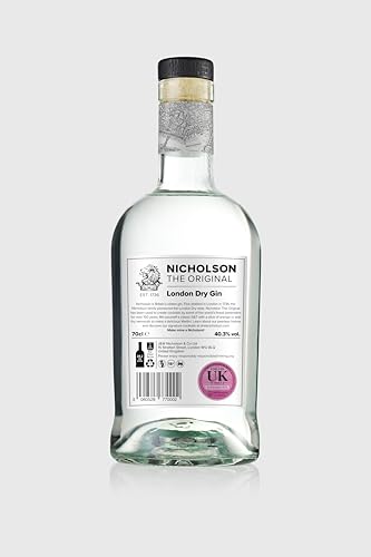 Gin Nicholson London Dry Cl 70 40,3% vol