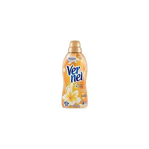 Vernel Vernel Fascino Di Frangipani, Ammorbidente Concentrato Lavatrice, Sensazione Di Profumo Come Appena Lavato, 700Ml - 700 ml