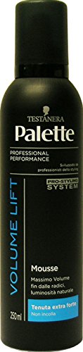 6 x PALETTE Mousse Capelli Prof. Volume Extra Forte 250 Ml