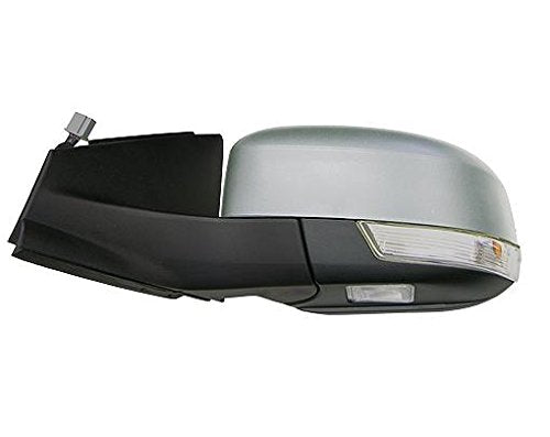 RETROVISORE ELETT. Term. Rib. C/Fan. E Luce CORT. Destro [Lato Passegero] per Auto: Mondeo - Calotta da VERNICIARE - 8PIN