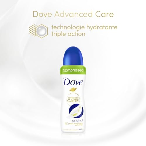 Dove Original Deodorante da donna spray compresso anti-traspirante