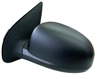 CG94 RETROVISORE Meccanico Sinistra [Lato Guida] per Auto: I20 - Calotta Nera VERNICIABILE