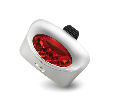 Bottari 96316, Fanalino Posteriore per Biciclette Unisex-Adulto, Rosso