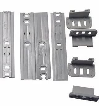 CG94 Kit 4 Guide per Porta Frigorifero da Incasso - Slitte più Scivolo - Universali compatibile WH!_RLPOOL 481231019131, 484000000857