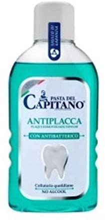 10 X COLLUTORIO PASTA DEL CAPITANO ANTIPLACCA CON ANTIBATTERICO NO ALCOOL 400 ML [ TOT. 4 LT]
