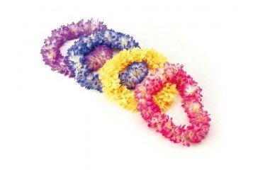 Bottari 29407 Collana Floreale Decorativa Hawaii, Rosa