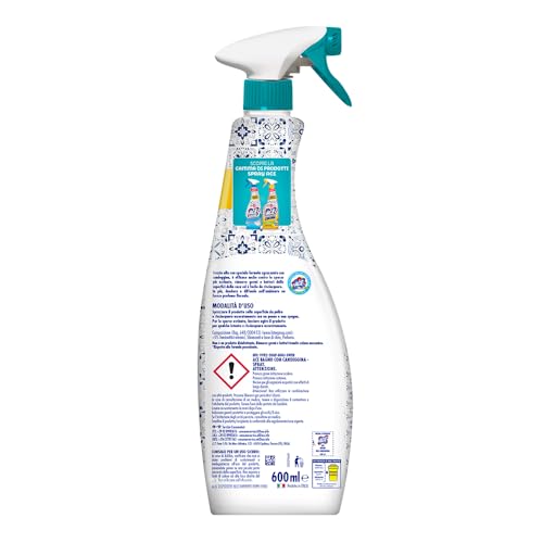 ACE Spray Sgrassatore Bagno con Candeggina, Profumo di Fiori d'Arancio e Limone, 600ml