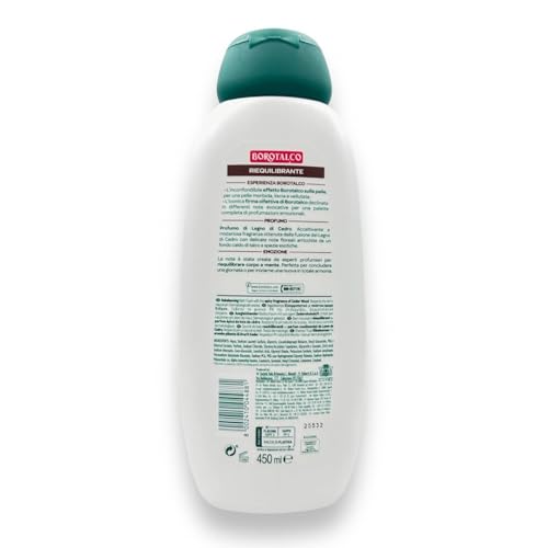 Borotalco Bagnodoccia Riequilibrante Legno Di Cedro 450 Ml