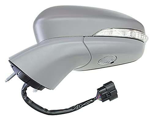 CG94 RETROVISORE ELETT. Termico Rib. C/FANALINO E Luce di CORTESI Sinistra [Lato Guida] per Auto: Mondeo - Calotta da VERNICIARE - 9 Pin - Vetro ASF.