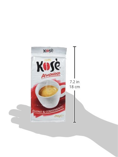 Kosè - Caffè Armonioso, Miscela di caffè torrefatto e macinato - 10 pezzi da 250 g [2500 g]
