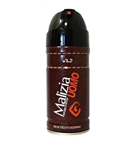 3 X malizia Uomo Wild Mann Deo 150 ML Deospray Deo Spray deodorante EDT Profumo