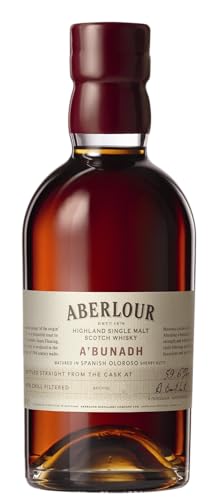 Aberlour A'Bunadh Cask Highland Single Malt Scotch Whisky, 70 cl (i numeri di lotto possono variare)