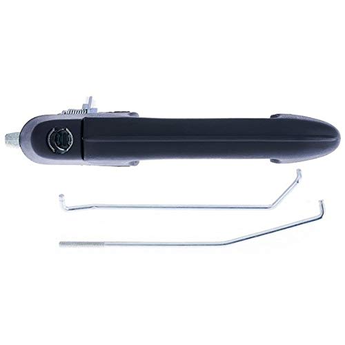 7445612979963 Derb Maniglia Apriporta Esterna Anteriore Dx Destro [Lato Passeggero] (Nera - Con Foro Blocchetto Chiave)