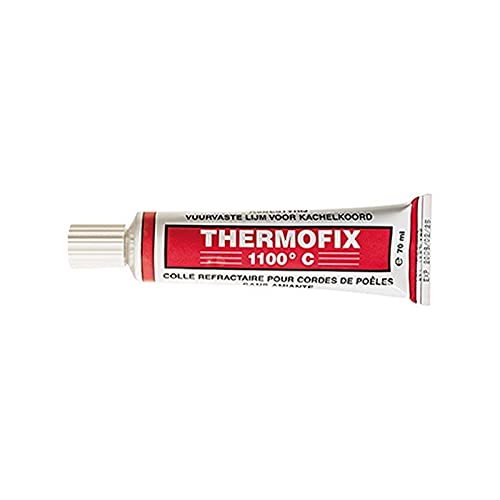 Adesivo refrattario THERMOFIX resiste a 1100°C Tubetto da 115gr. / 70ml.