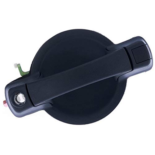 7445612939912 Derb Maniglia Apriporta Esterna Anteriore Sx Sinistro [Lato Guida] (Nera - Con Foro Blocchetto Chiave)