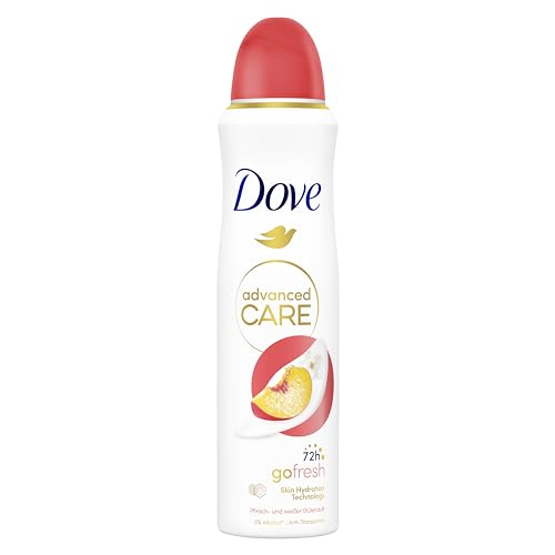 Dove Advanced Care Antitraspirante Spray Go Fresh Profumo di pesca e fiori bianchi 150 ml
