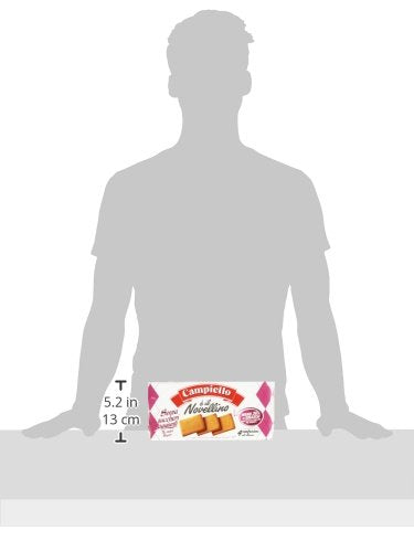 Campiello - Novellino, Biscotti Frollini, Senza Zuccheri Aggiunti - 6 confezioni da 4 porzioni [24 porzioni, 1400 g]