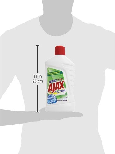 Ajax - Gel con Candeggina, Freschezza Pino Sgrassa, Igienizza, Elimina gli Odori - 6 pezzi da 1 l [6 l]
