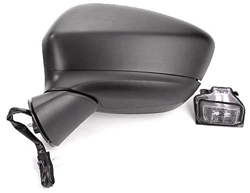 RETROVISORE ELETT. Term. Rib. C/Fan. A LED Sinistra [Lato Guida] per Auto: CX 5 - Calotta da VERNICIARE - 8PIN - Vetro ASF.