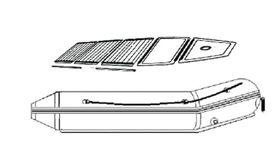 CG94 - Spazzola Pulizia Manuale per Barca e Piscina | Setole Dure Resistenti ai Solventi | Ideale per Teak, Ponti, Eliche, Pulpiti | Prodotto Italiano