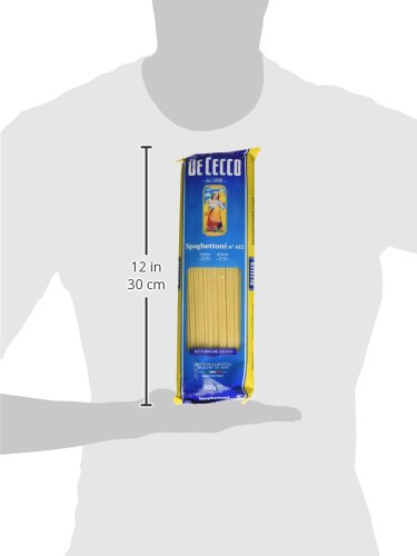 De Cecco Spaghettoni n° 412, Confezione da 4 x 500 g