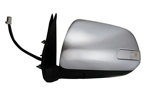 RETROVISORE ELETT. Rib. C/Fan. Integrato Destro [Lato Passegero] per Auto: Hi-Lux Pick-UP - Calotta CROMATA
