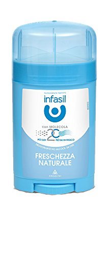 12 x INFASIL Deo Persona Stick Doccia Fresh Freschezza Naturale 40 ML