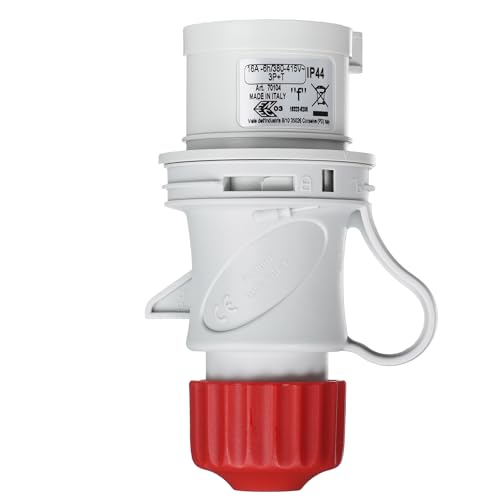 FANTON SPINA IND. "3P+T" 16A RED IP44