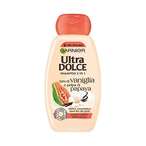 Garnier Ultra Dolce - Shampoo Vanille und Papaya, 250 ml