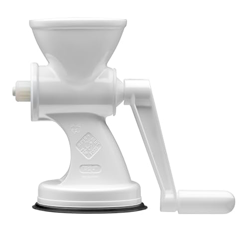 Rigamonti Baby Art.120 Tritatutto BABYDISCHI, Acciaio Inox rettificati, Gomma caucciù, Polipropilene, Poliammide 66, Red, One Size, 20 unità