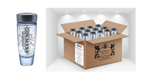 CG94 - Gin Mare Mignon, 50ml, Confezione da 12 Bottiglie di Vetro | Confezione Global Dream