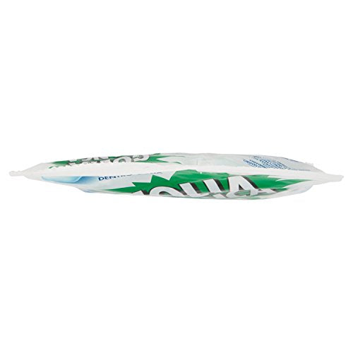 Golia Bianca Caramelle Dure al Gusto Menta e Liquirizia, Formato Scorta da 9 Buste da 180 g