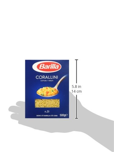 Barilla - Corallini, Cottura 7 Minuti - 500 g - [confezione da 12]