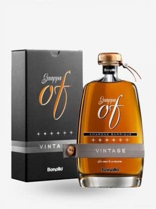 Confezzione regalo- GRAPPA OF AMARONE BARRIQUE VINTAGE 6 STELLE 42° DISTILLERIA BONOLLO