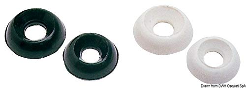 OSCULATI Orlo sottovite Ottone Cromato 4 mm