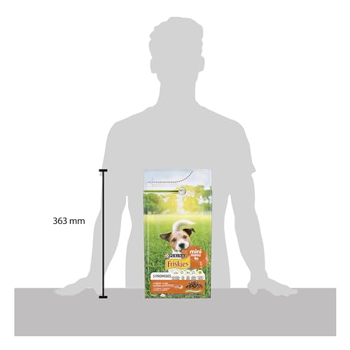 PURINA FRISKIES Mini Menu Vitafit Crocchette per Cani Adulti con Pollo e Verdure Sacco da 1.5kg