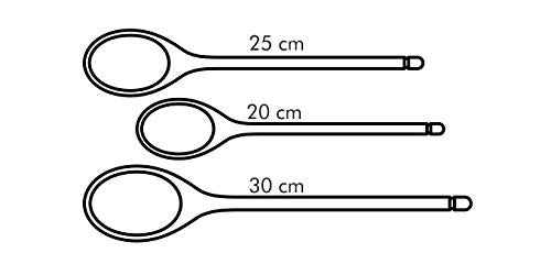 Tescoma Legno, Betulla, Set 3 cucchiai, 547 unità