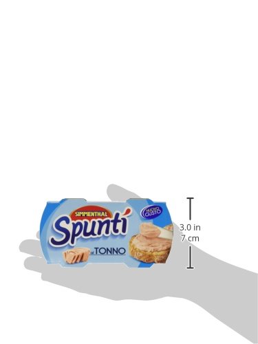 Spuntì - Crema Spalmabile al Tonno, Fonte di Proteine, 2 Lattine da 84 gr