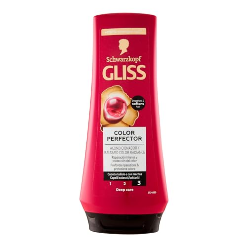Schwarzkopf Gliss Balsamo Protezione Colore per un Colore Brillante, 200ml